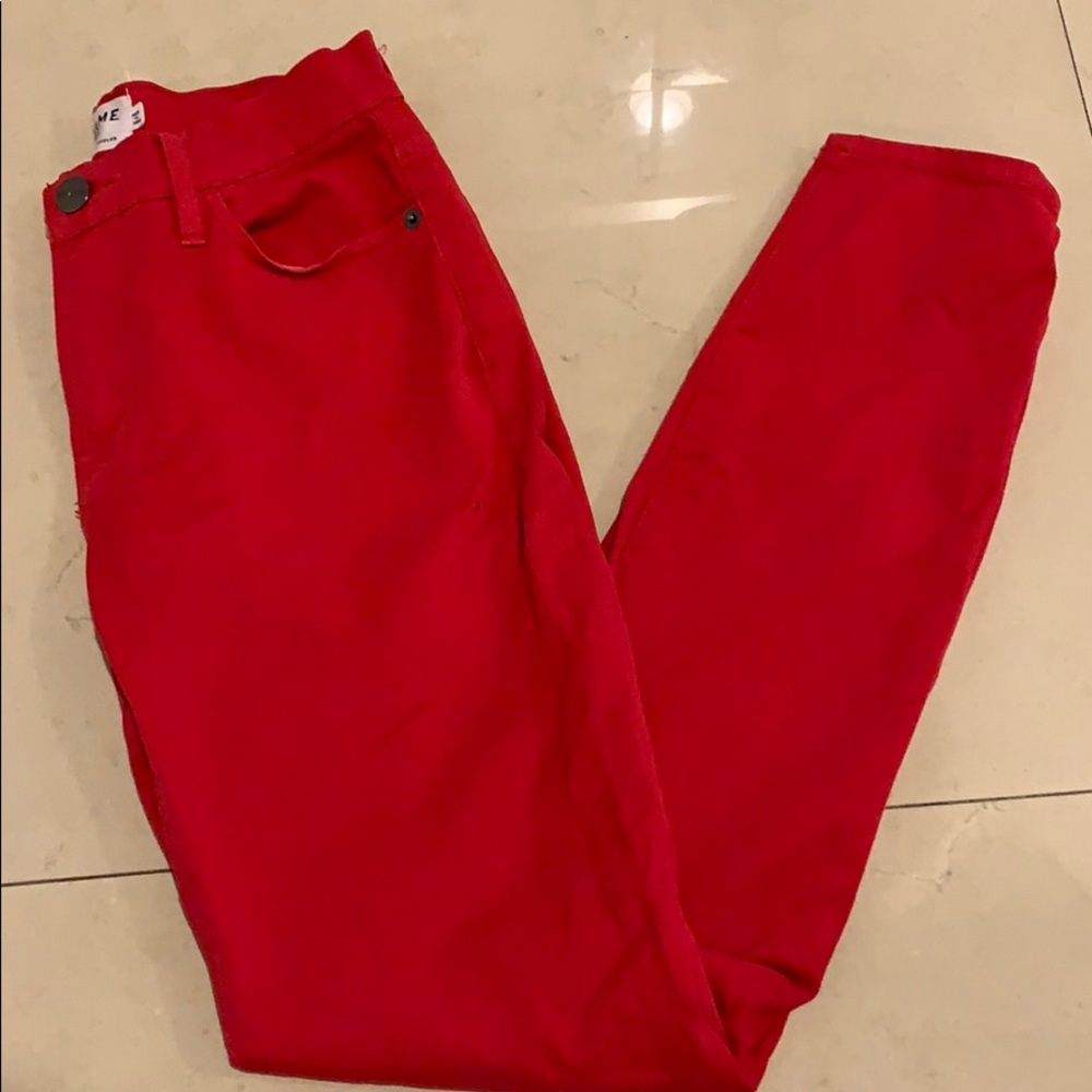 Frame Denim Red - Picture 3 of 8